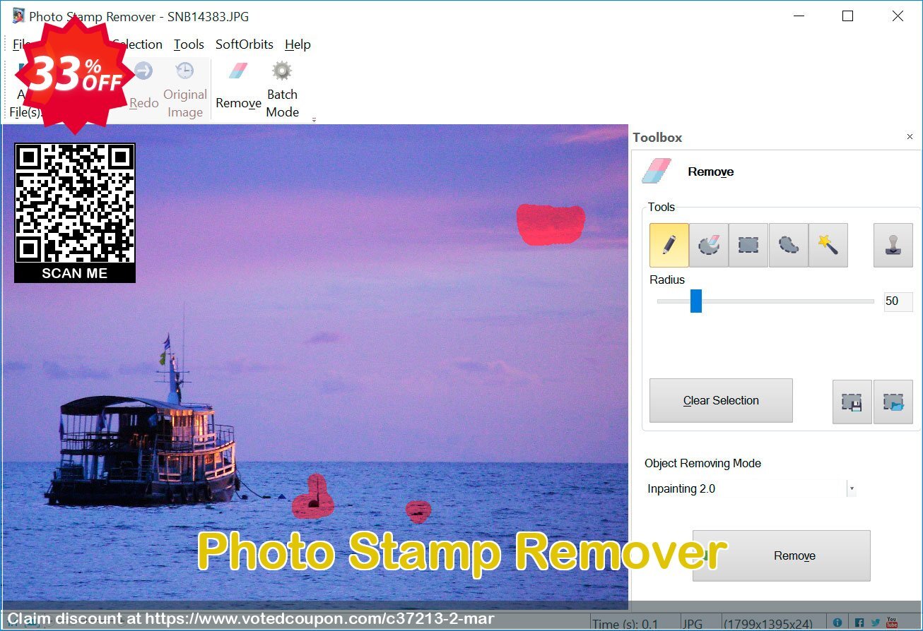 Photo Stamp Remover Coupon Code Apr 2024, 33% OFF - VotedCoupon