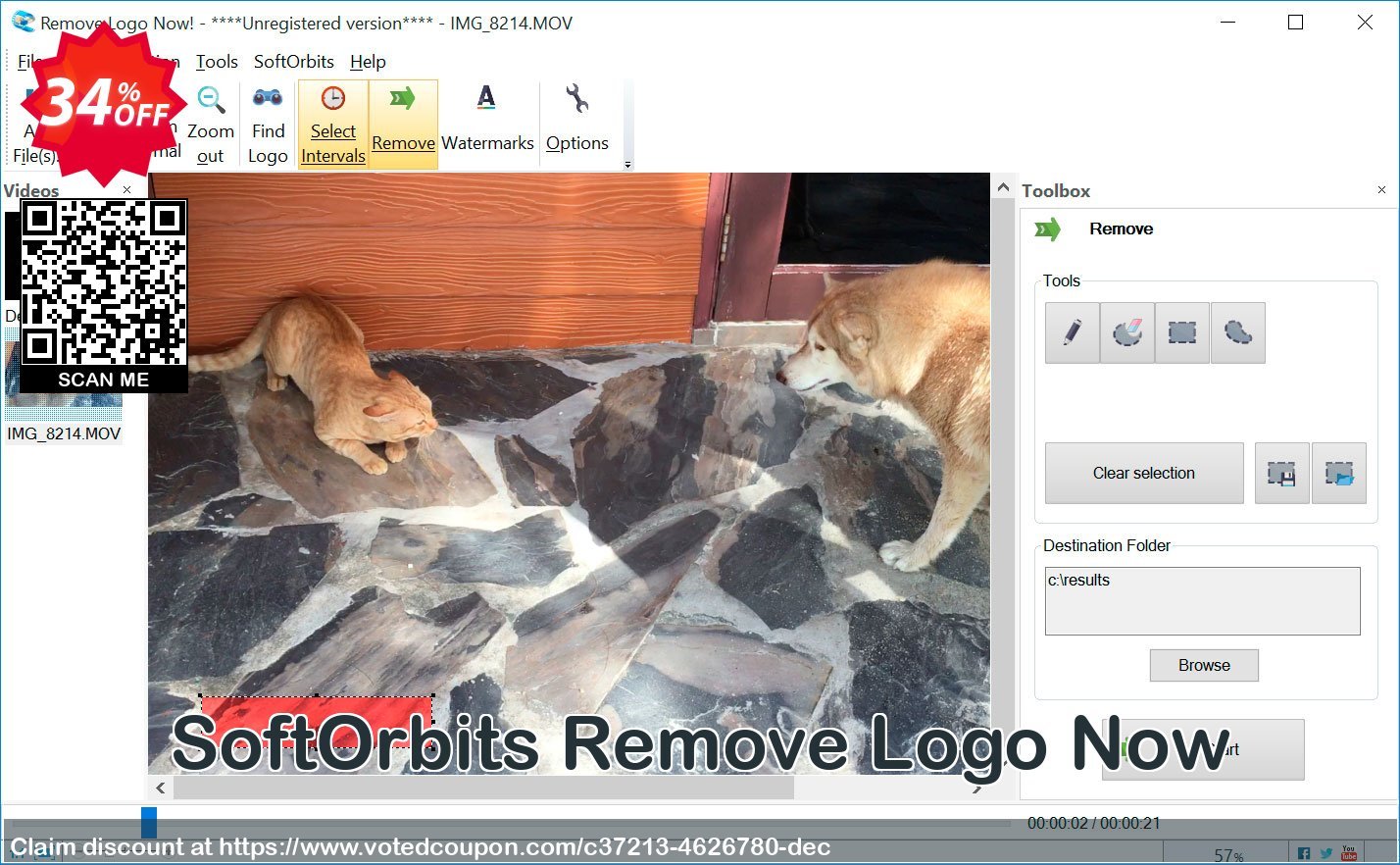 SoftOrbits Remove Logo Now Coupon, discount 30% Discount. Promotion: marvelous promotions code of Remove Logo Now! - PRO 2023