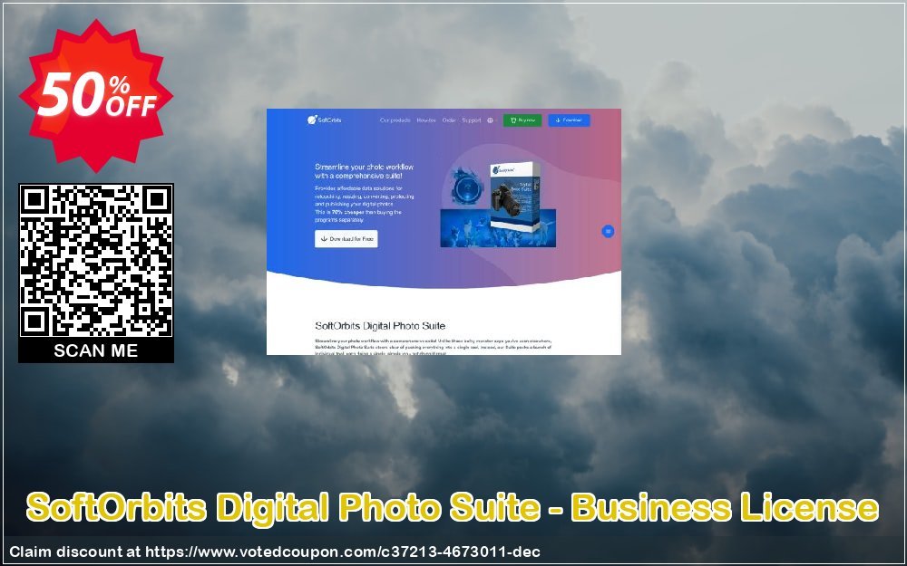 SoftOrbits Digital Photo Suite - Business Plan Coupon Code May 2024, 50% OFF - VotedCoupon