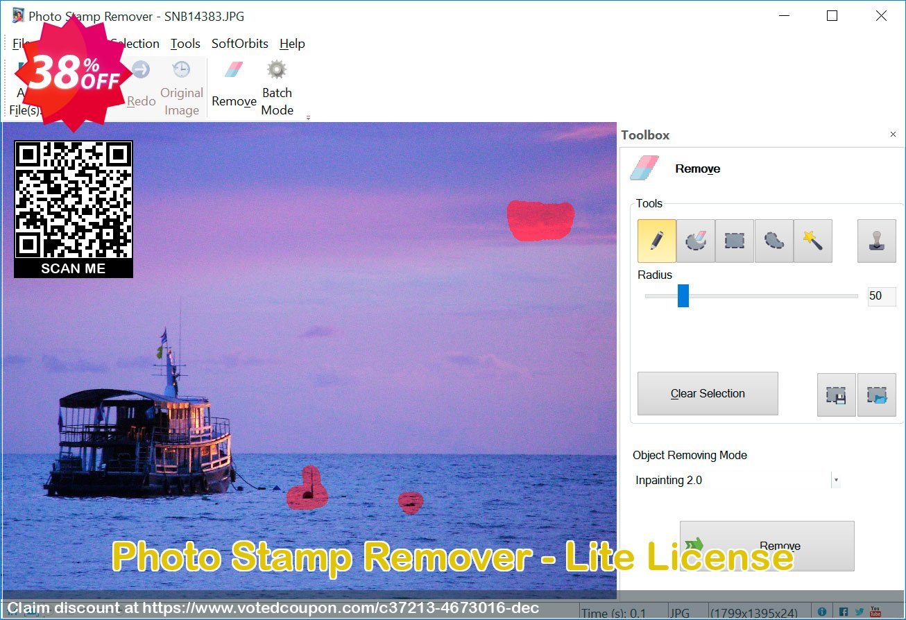 Photo Stamp Remover - Lite Plan Coupon, discount 30% Discount. Promotion: best sales code of Photo Stamp Remover - Lite License 2024