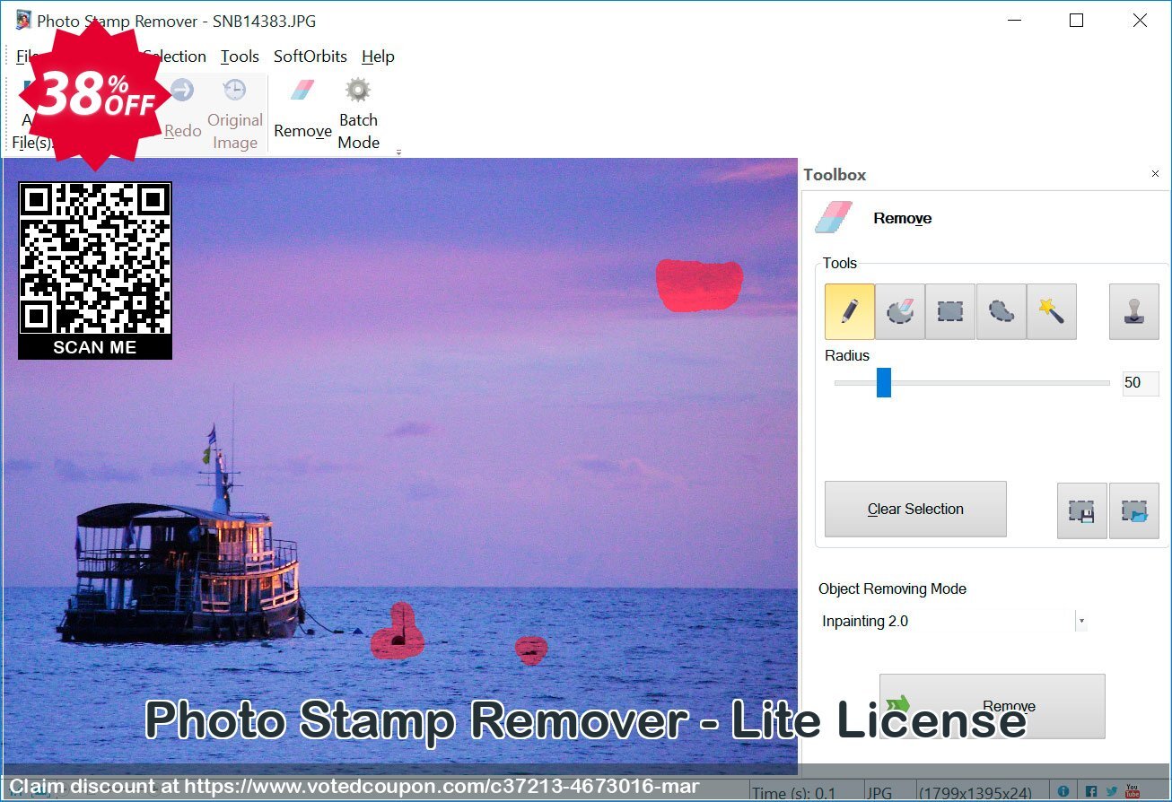 Photo Stamp Remover - Lite Plan Coupon Code Apr 2024, 38% OFF - VotedCoupon