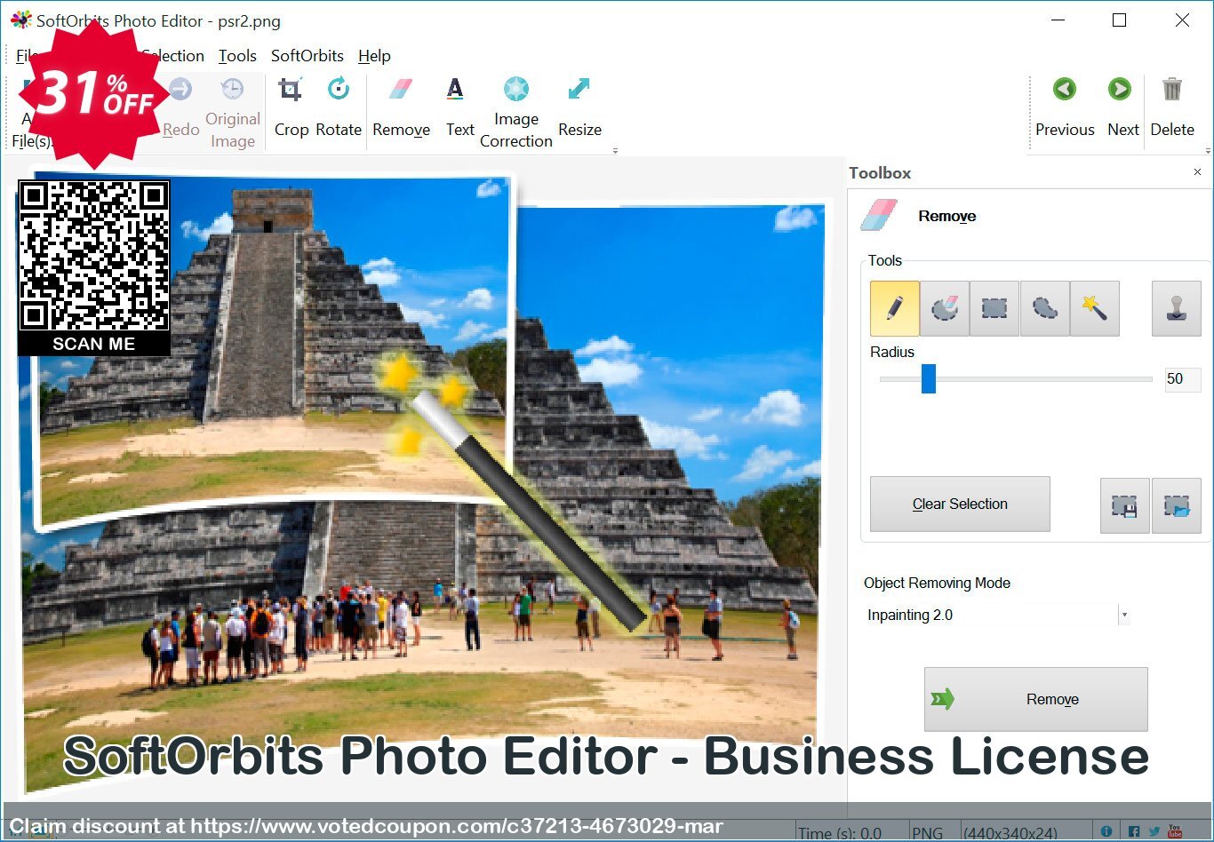 SoftOrbits Photo Editor - Business Plan Coupon Code May 2024, 31% OFF - VotedCoupon