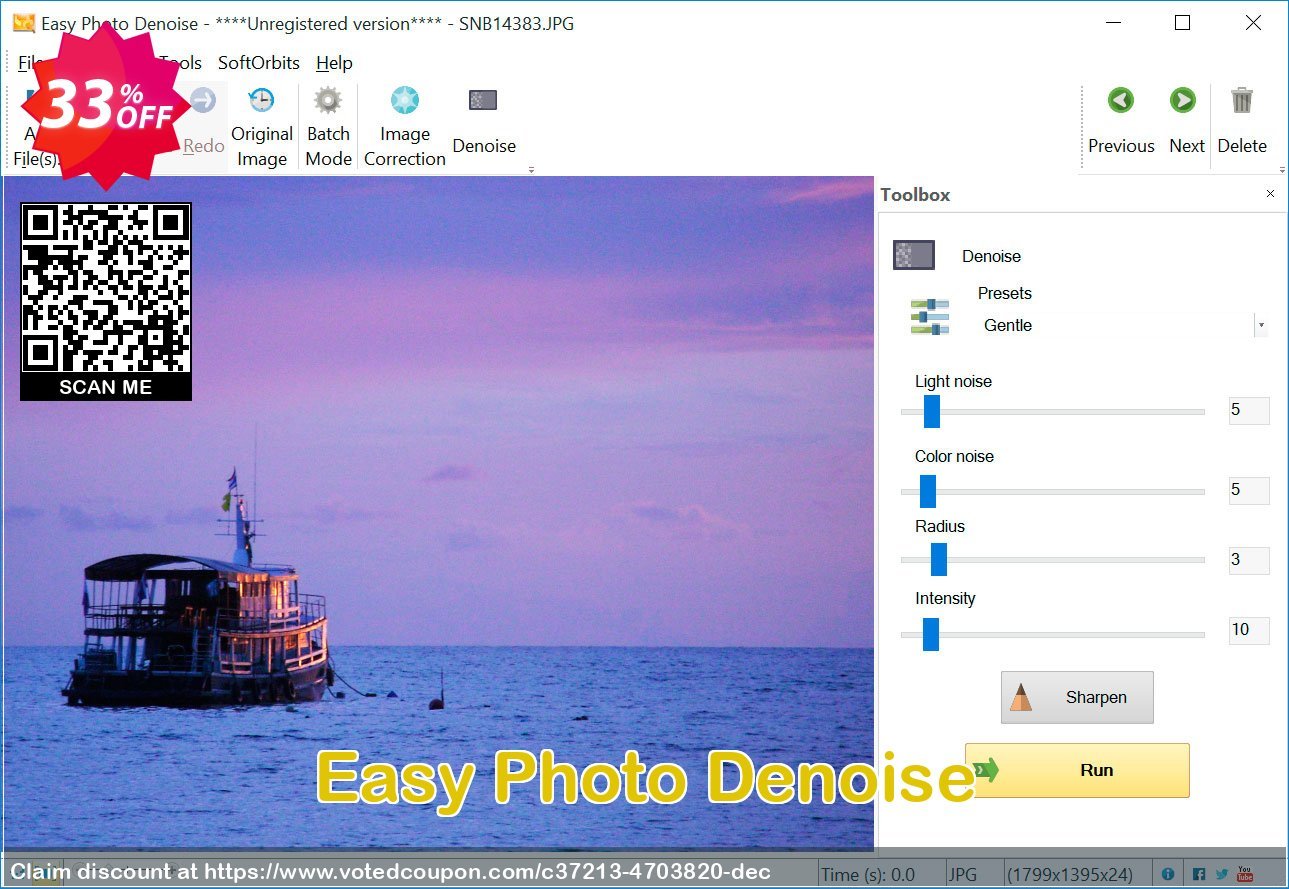 Easy Photo Denoise Coupon, discount Easy Photo Denoise amazing promo code 2024. Promotion: amazing promo code of Easy Photo Denoise 2024