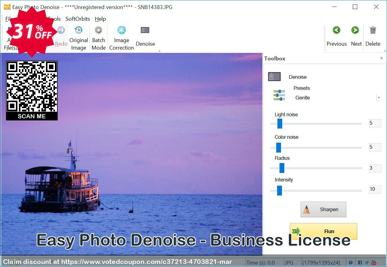 Easy Photo Denoise - Business Plan Coupon Code May 2024, 31% OFF - VotedCoupon