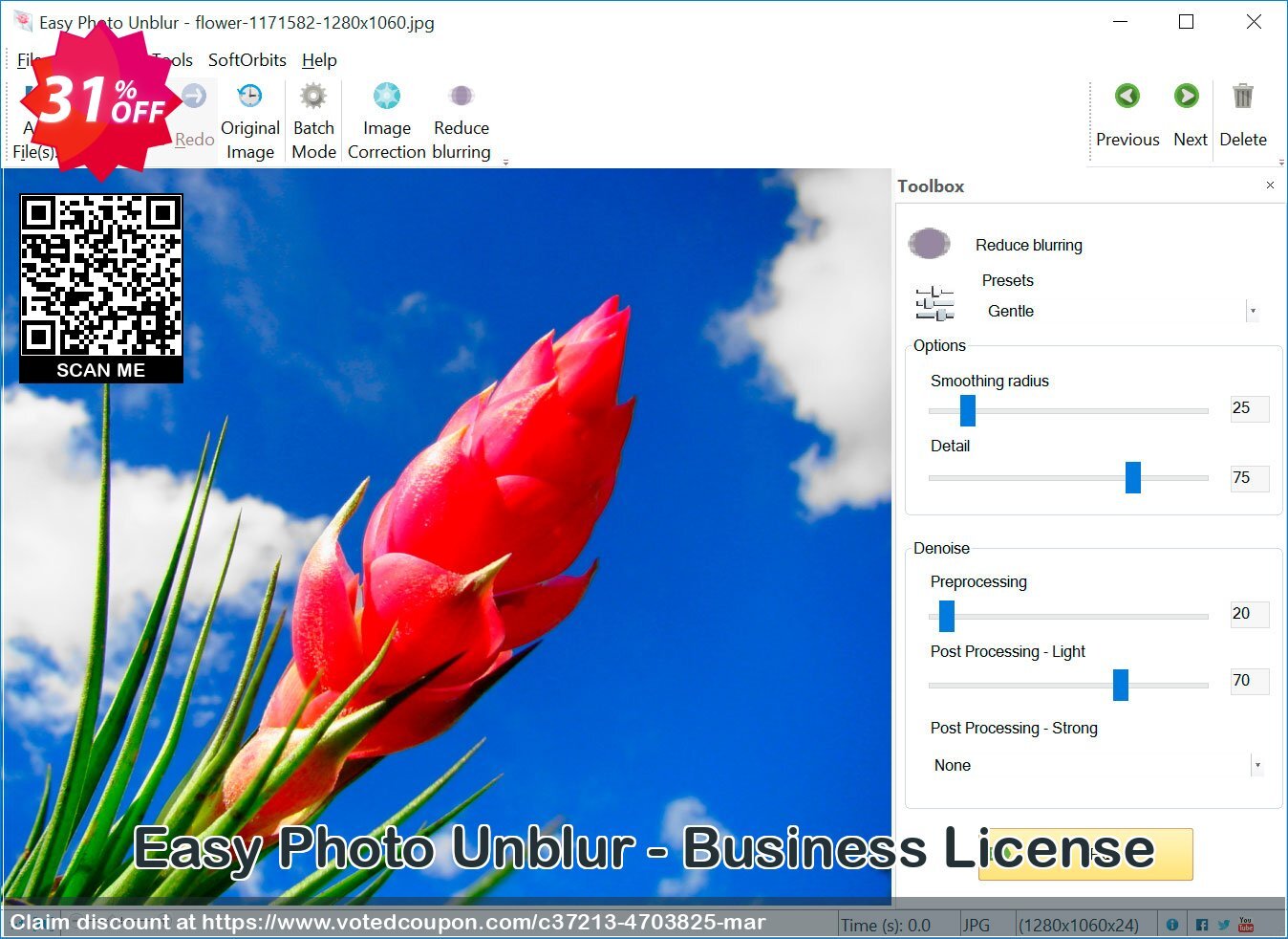 Easy Photo Unblur - Business Plan Coupon Code Apr 2024, 31% OFF - VotedCoupon