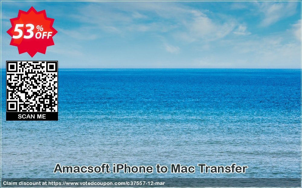 AMACsoft iPhone to MAC Transfer Coupon Code May 2024, 53% OFF - VotedCoupon