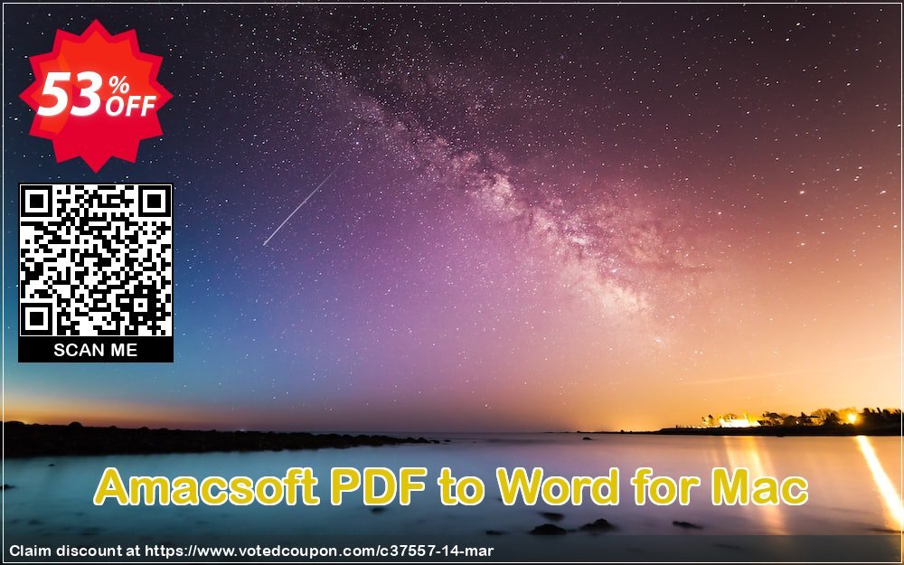 AMACsoft PDF to Word for MAC Coupon Code Apr 2024, 53% OFF - VotedCoupon