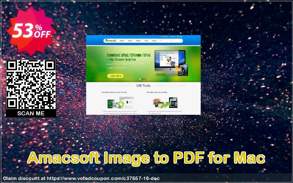 AMACsoft Image to PDF for MAC Coupon, discount 50% off. Promotion: 