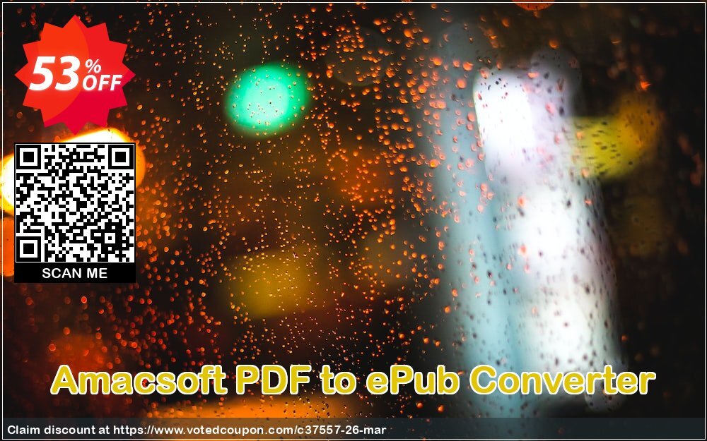 AMACsoft PDF to ePub Converter Coupon Code Apr 2024, 53% OFF - VotedCoupon