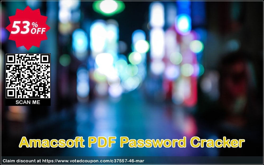 AMACsoft PDF Password Cracker Coupon Code May 2024, 53% OFF - VotedCoupon