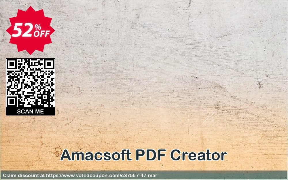 AMACsoft PDF Creator Coupon Code Apr 2024, 52% OFF - VotedCoupon