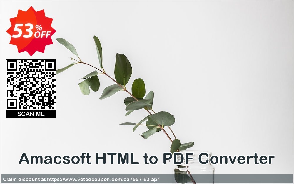 AMACsoft HTML to PDF Converter Coupon Code Apr 2024, 53% OFF - VotedCoupon