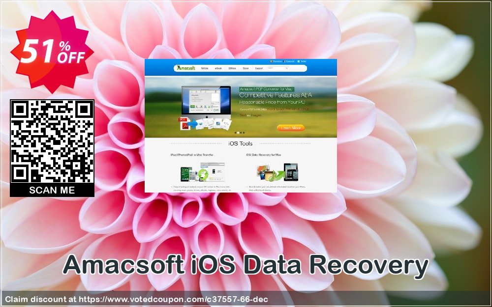 AMACsoft iOS Data Recovery Coupon Code May 2024, 51% OFF - VotedCoupon