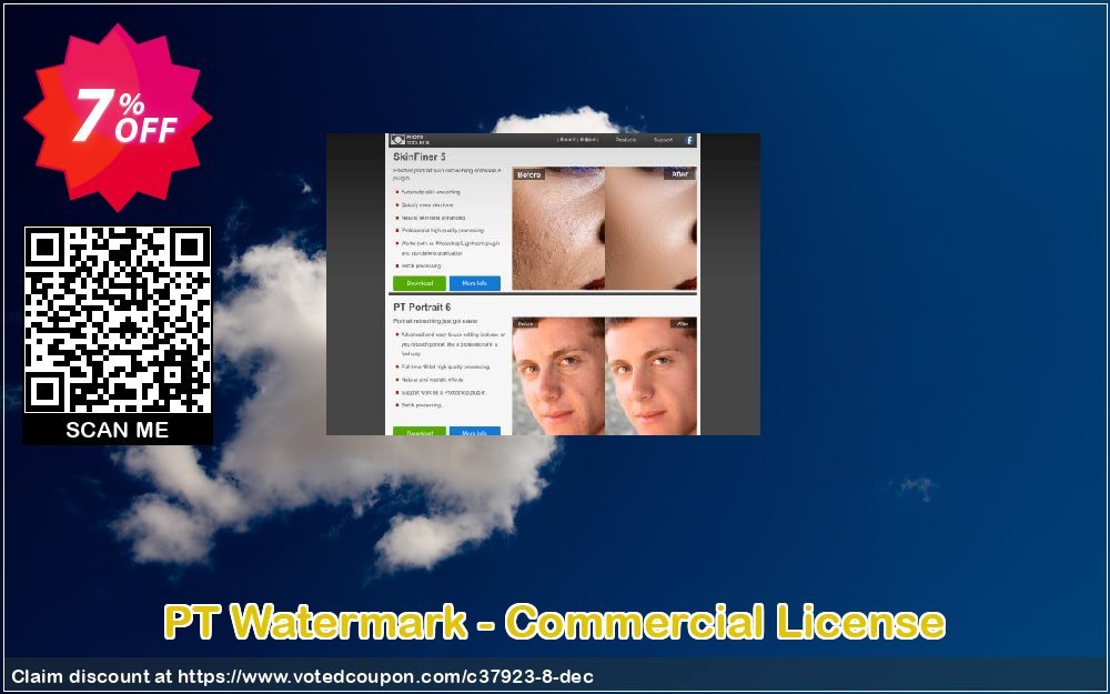 PT Watermark - Commercial Plan Coupon, discount PHOTO TOOLBOX (37923). Promotion: PHOTOTOOLBOX Coupon (37923)