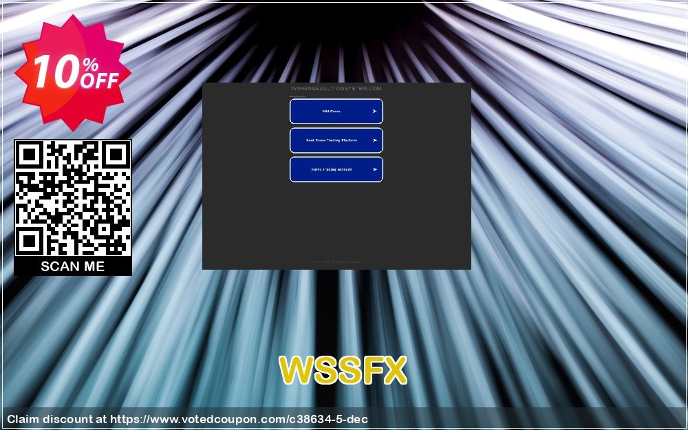 WSSFX Coupon, discount Winning discount promo (38634). Promotion: Winning discount promo code (38634)