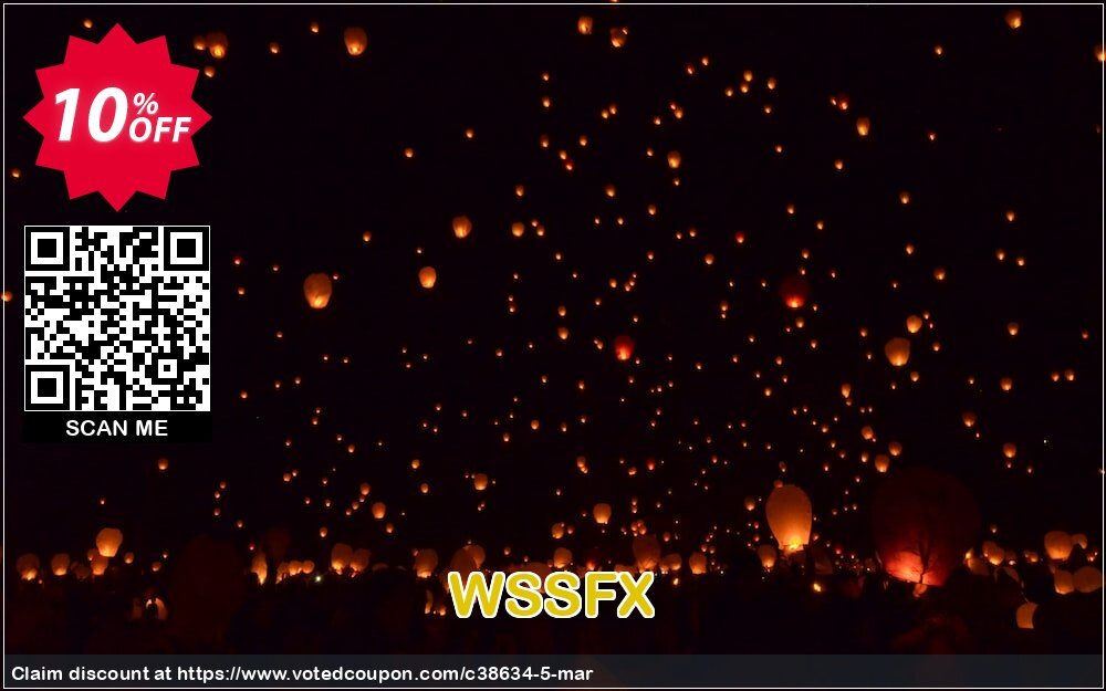 WSSFX Coupon, discount Winning discount promo (38634). Promotion: Winning discount promo code (38634)