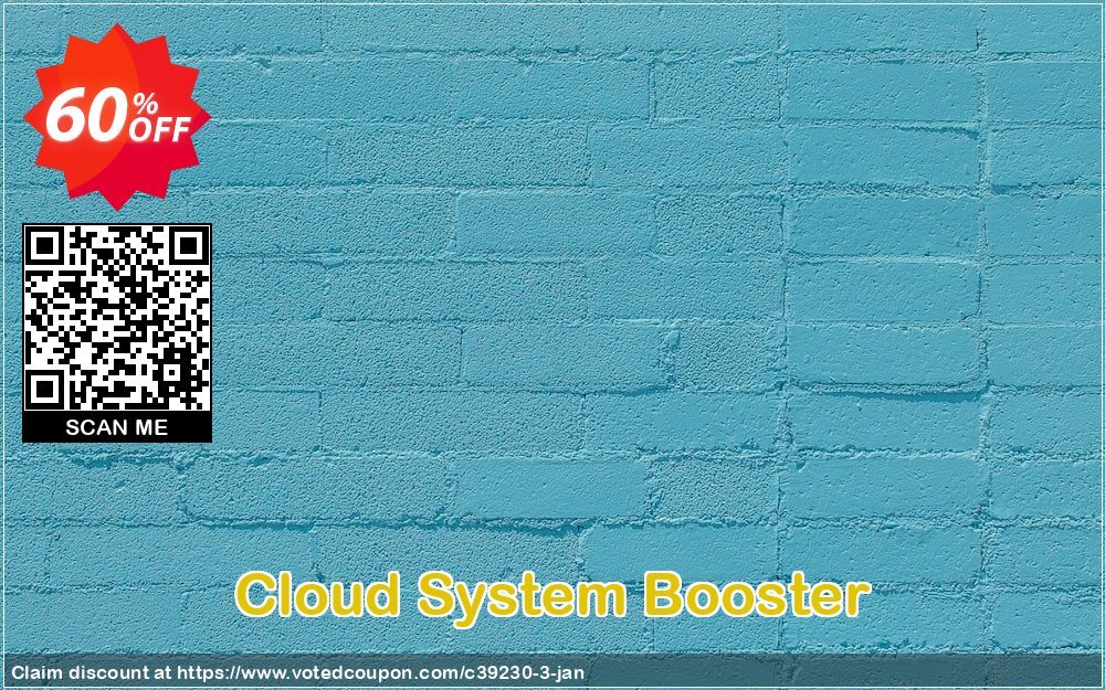 Cloud System Booster Coupon, discount bitsdujour-every-day. Promotion: 