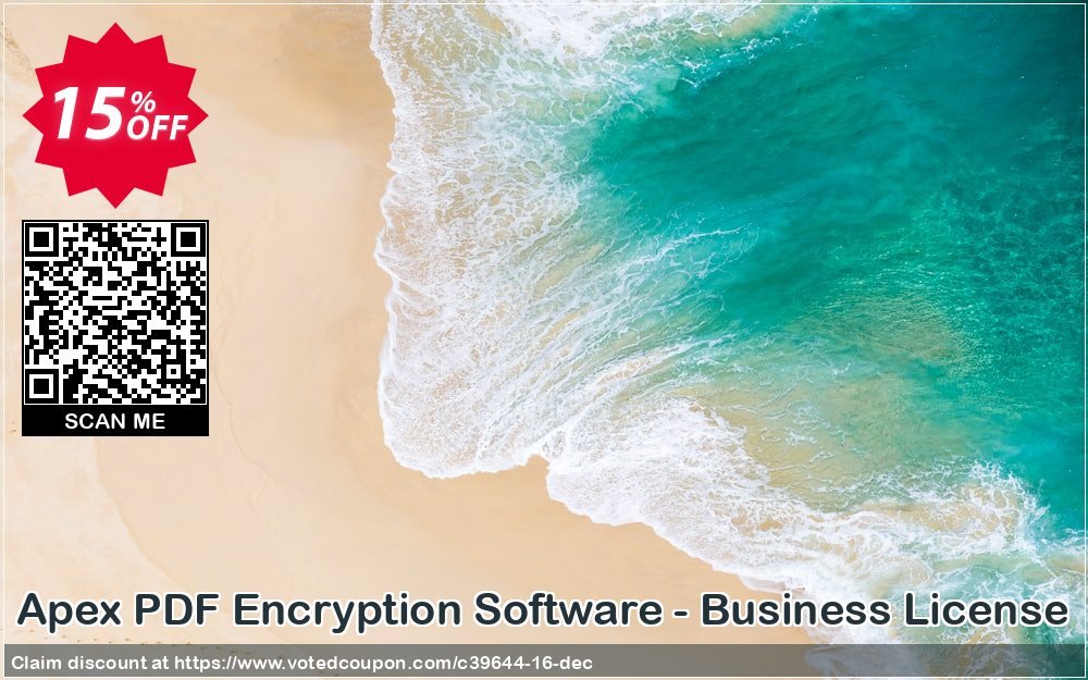 Apex PDF Encryption Software - Business Plan Coupon, discount Aplus - Apex coupon 39644. Promotion: 