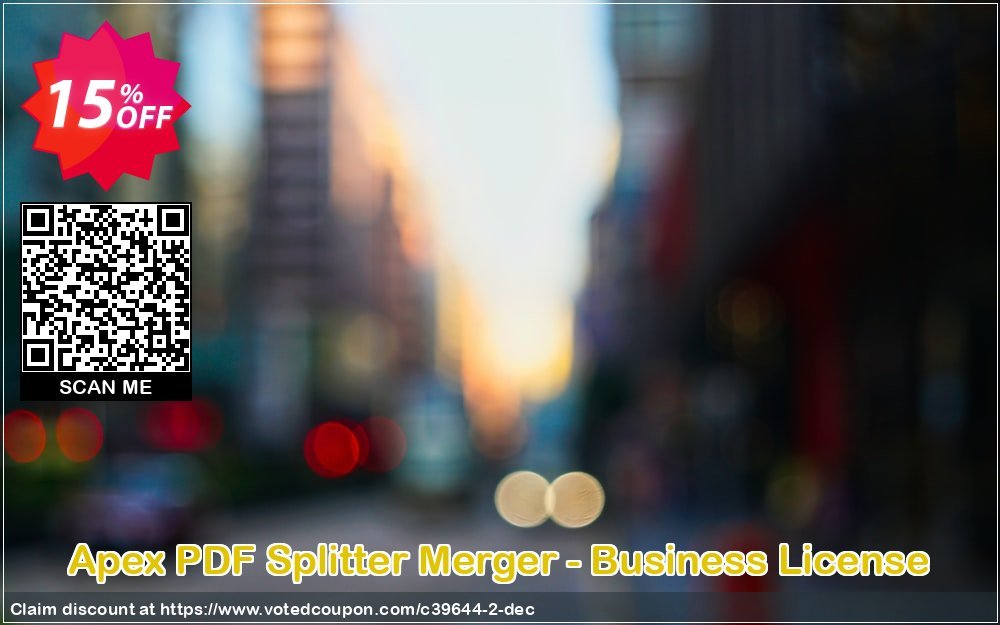 Apex PDF Splitter Merger - Business Plan Coupon, discount Aplus - Apex coupon 39644. Promotion: 