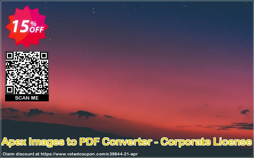 Apex Images to PDF Converter - Corporate Plan Coupon Code Apr 2024, 15% OFF - VotedCoupon