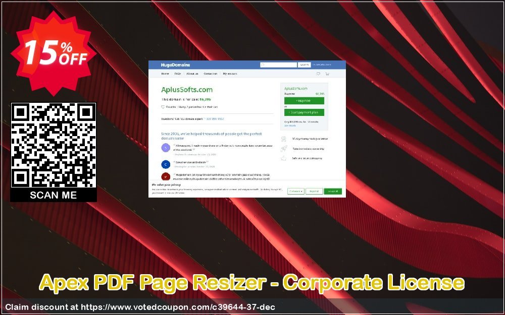 Apex PDF Page Resizer - Corporate Plan Coupon, discount Aplus - Apex coupon 39644. Promotion: 