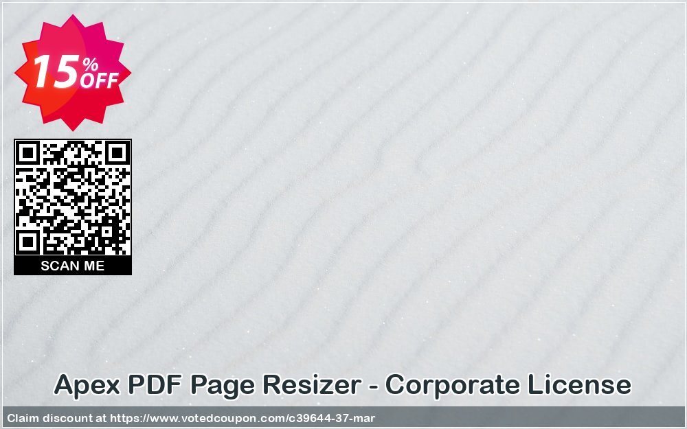 Apex PDF Page Resizer - Corporate Plan Coupon, discount Aplus - Apex coupon 39644. Promotion: 