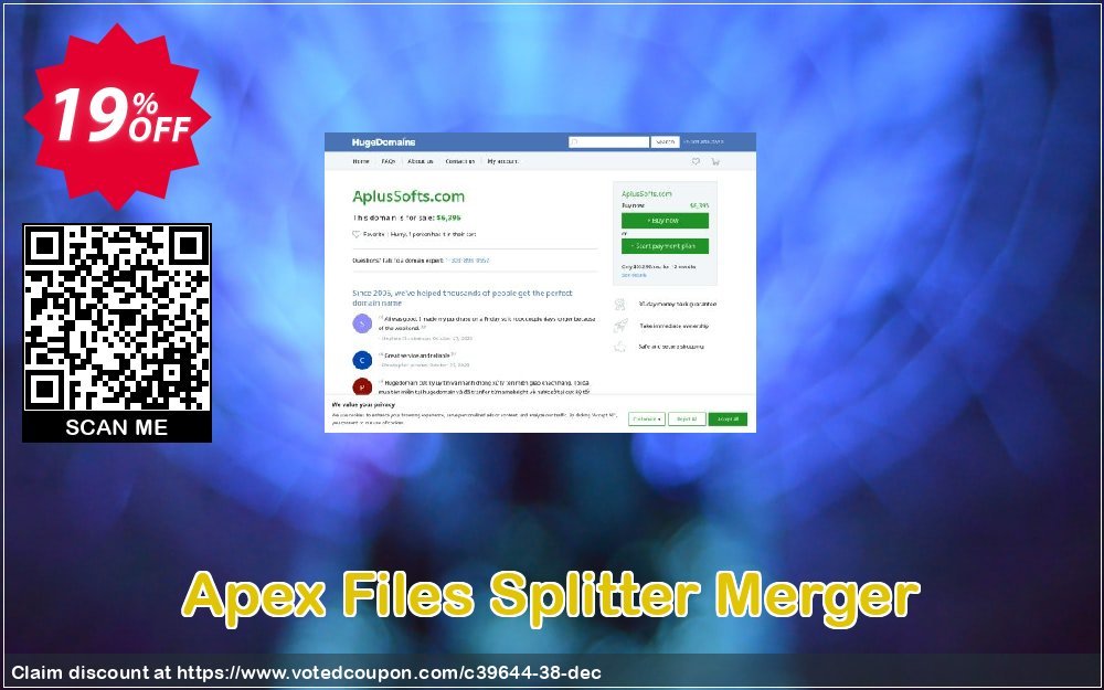 Apex Files Splitter Merger Coupon, discount Aplus - Apex coupon 39644. Promotion: 