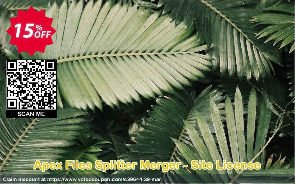 Apex Files Splitter Merger - Site Plan Coupon, discount Aplus - Apex coupon 39644. Promotion: