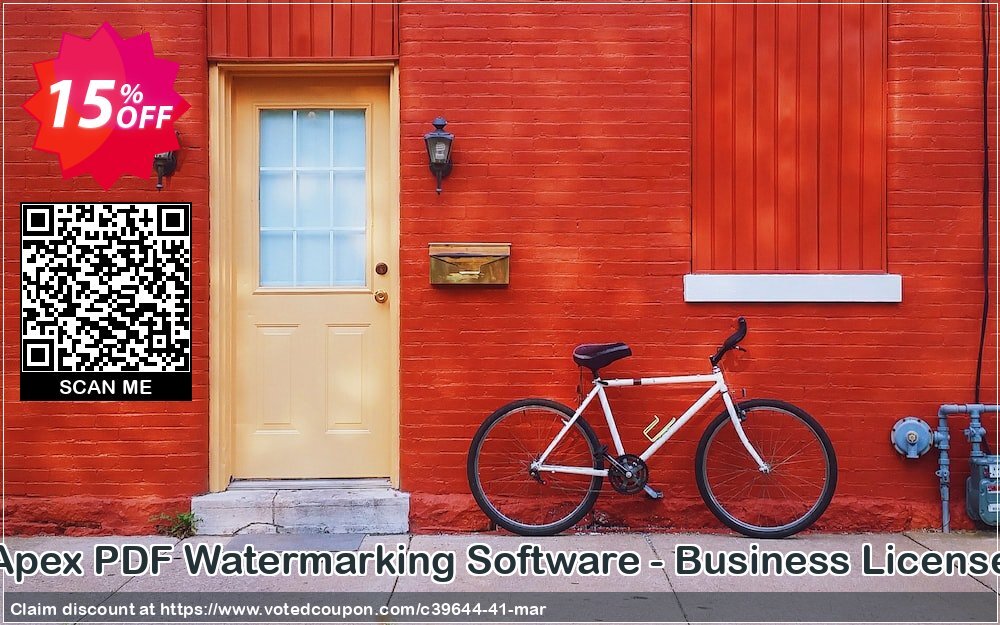 Apex PDF Watermarking Software - Business Plan Coupon Code Apr 2024, 15% OFF - VotedCoupon