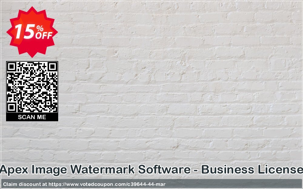 Apex Image Watermark Software - Business Plan Coupon Code Apr 2024, 15% OFF - VotedCoupon