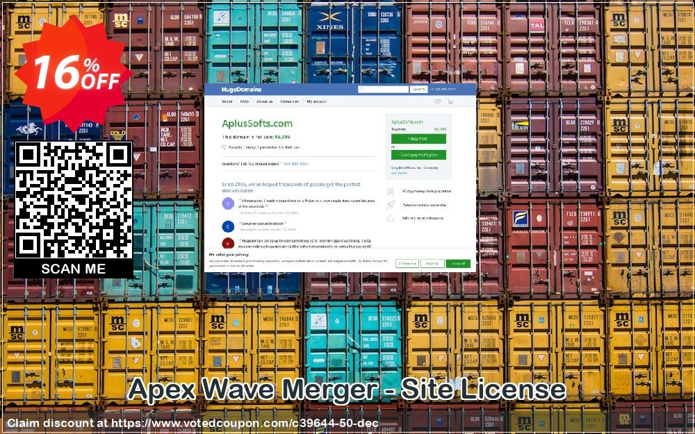Apex Wave Merger - Site Plan Coupon, discount Aplus - Apex coupon 39644. Promotion: 