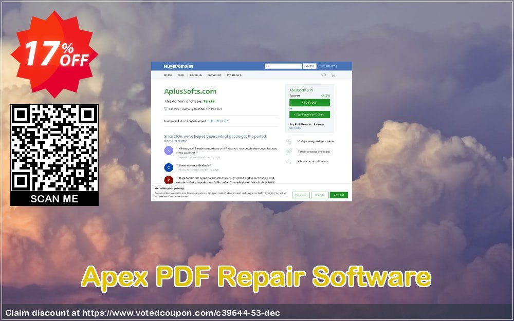 Apex PDF Repair Software Coupon, discount Aplus - Apex coupon 39644. Promotion: 