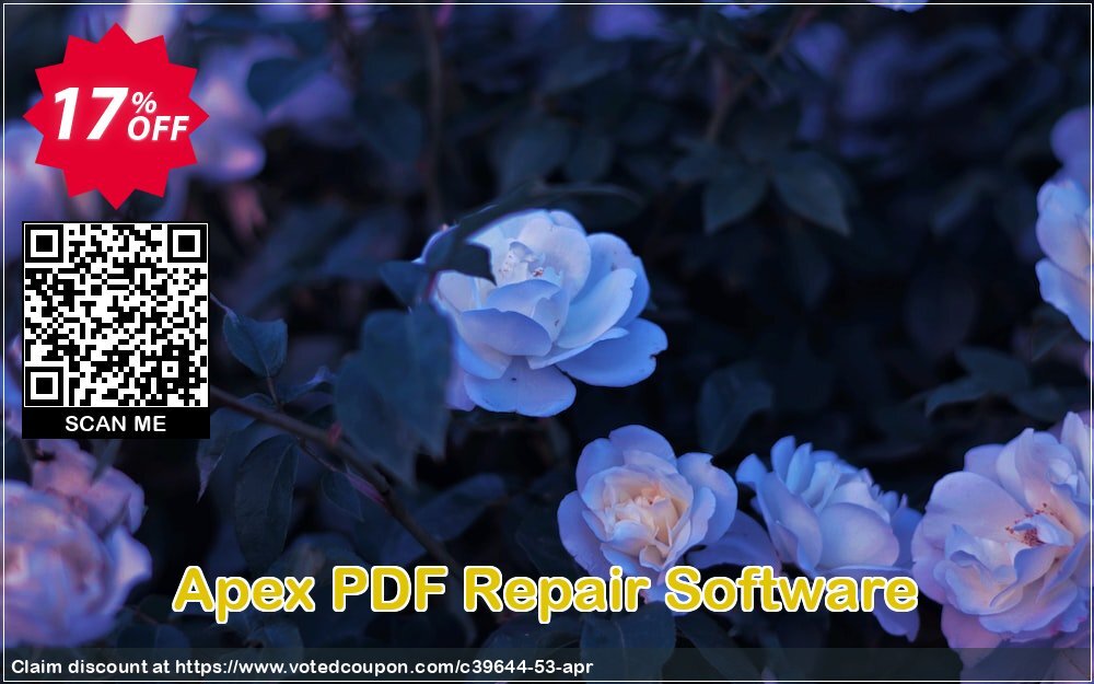 Apex PDF Repair Software Coupon, discount Aplus - Apex coupon 39644. Promotion: 