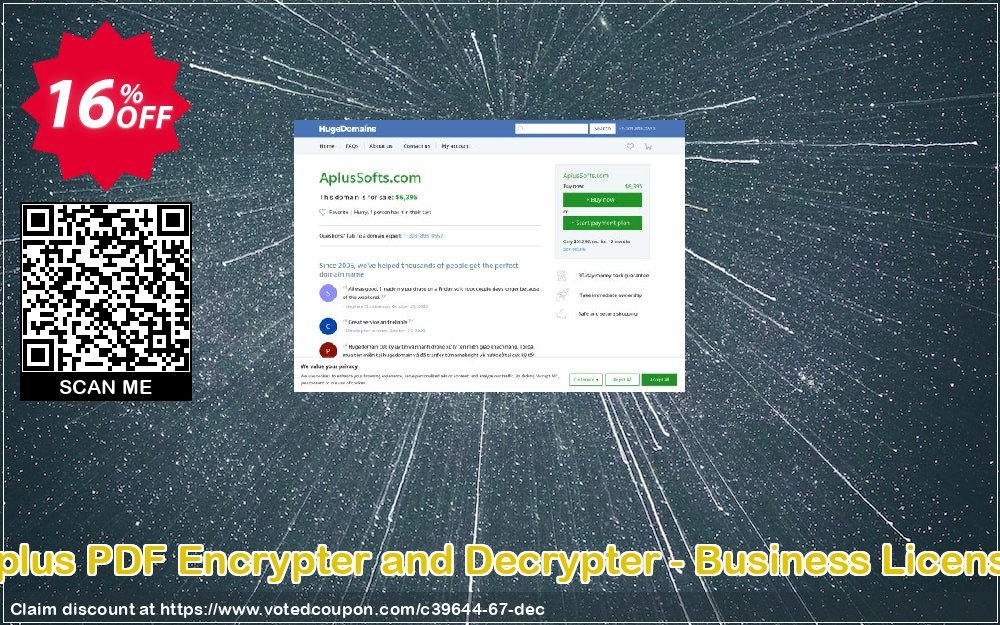 Aplus PDF Encrypter and Decrypter - Business Plan Coupon Code Oct 2023, 16% OFF - VotedCoupon