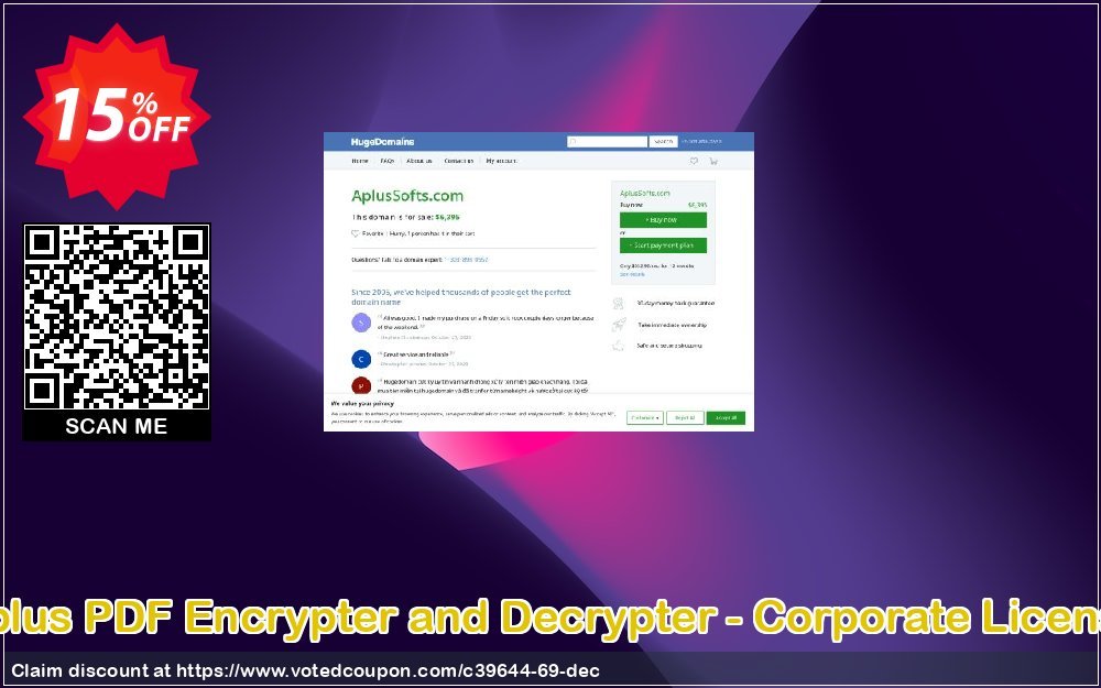 Aplus PDF Encrypter and Decrypter - Corporate Plan Coupon, discount Aplus - Apex coupon 39644. Promotion: 