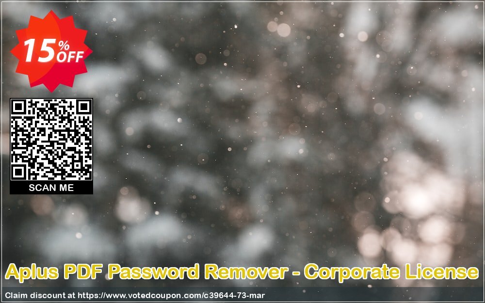 Aplus PDF Password Remover - Corporate Plan Coupon, discount Aplus - Apex coupon 39644. Promotion: 