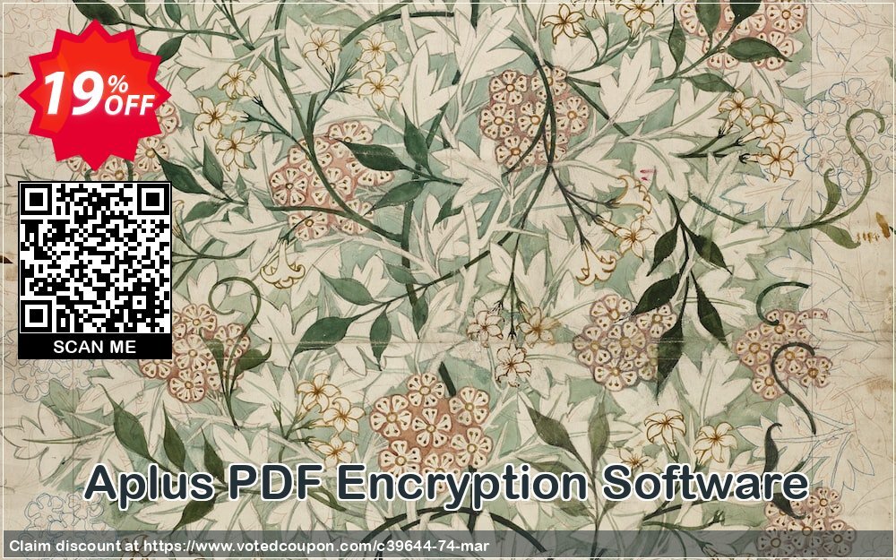 Aplus PDF Encryption Software Coupon, discount Aplus - Apex coupon 39644. Promotion: 