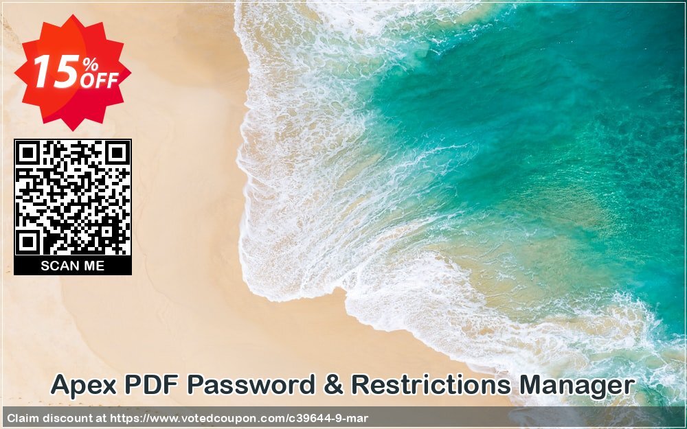 Apex PDF Password & Restrictions Manager Coupon Code Apr 2024, 15% OFF - VotedCoupon