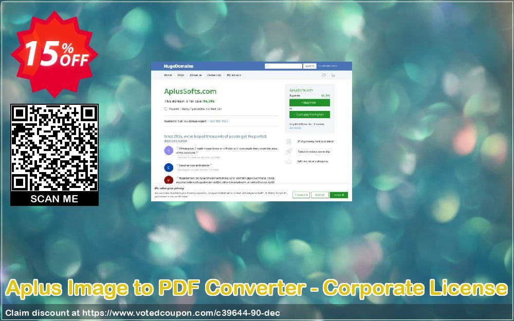 Aplus Image to PDF Converter - Corporate Plan Coupon, discount Aplus - Apex coupon 39644. Promotion: 