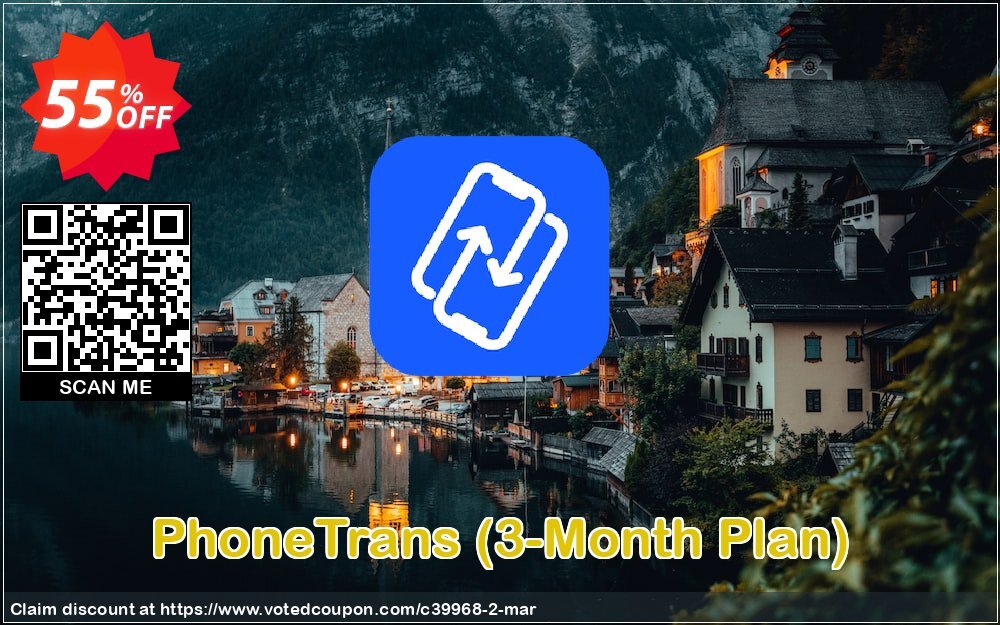 PhoneTrans, 3-Month Plan  Coupon, discount PhoneTrans Pro for Windows Dreaded discount code 2024. Promotion: 30OFF Coupon Imobie