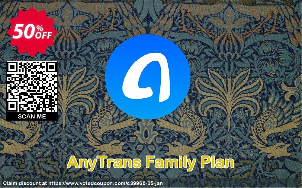AnyTrans Family Plan voted-on promotion codes