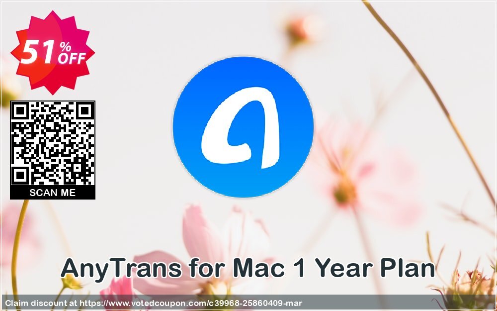 AnyTrans for MAC Yearly Plan Coupon Code May 2024, 51% OFF - VotedCoupon