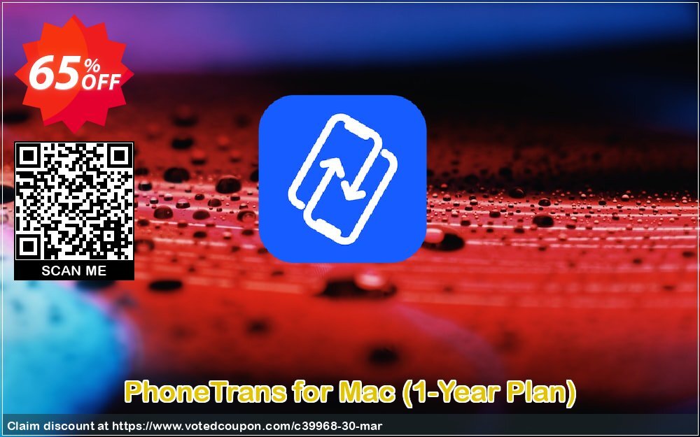 PhoneTrans for MAC, 1-Year Plan  Coupon, discount Coupon Imobie promotion 2 (39968). Promotion: 30OFF Coupon Imobie