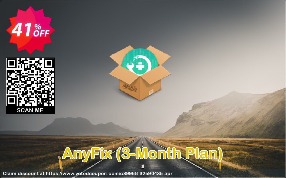 AnyFix, 3-Month Plan  Coupon, discount AnyFix for Windows - 3-Month Plan Hottest promo code 2024. Promotion: Hottest promo code of AnyFix for Windows - 3-Month Plan 2024