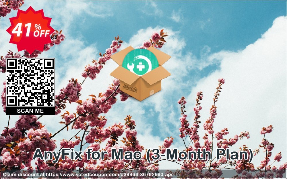 AnyFix for MAC, 3-Month Plan  Coupon, discount AnyFix for Mac - 3-Month Plan Excellent offer code 2024. Promotion: Excellent offer code of AnyFix for Mac - 3-Month Plan 2024