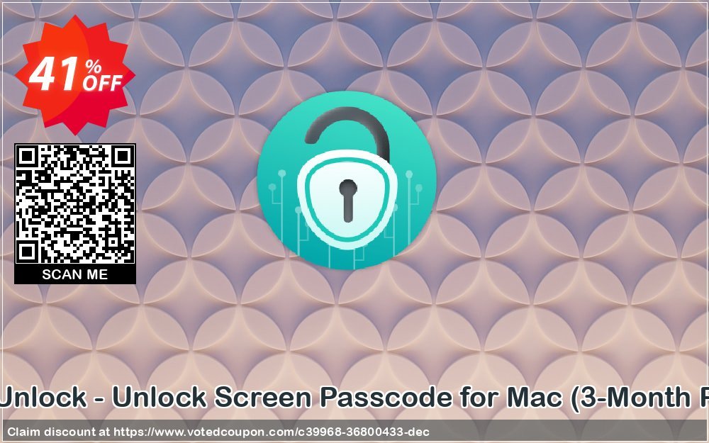 AnyUnlock - Unlock Screen Passcode for MAC, 3-Month Plan  Coupon Code Dec 2023, 41% OFF - VotedCoupon
