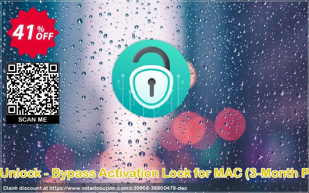 AnyUnlock - Bypass Activation Lock for MAC, 3-Month Plan  Coupon Code Dec 2023, 41% OFF - VotedCoupon