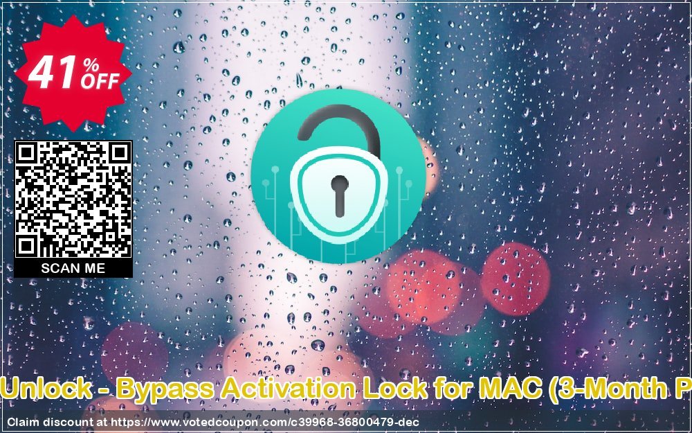 AnyUnlock - Bypass Activation Lock for MAC, 3-Month Plan  Coupon, discount 40% OFF AnyUnlock - Bypass Activation Lock for MAC (3-Month Plan), verified. Promotion: Super discount code of AnyUnlock - Bypass Activation Lock for MAC (3-Month Plan), tested & approved