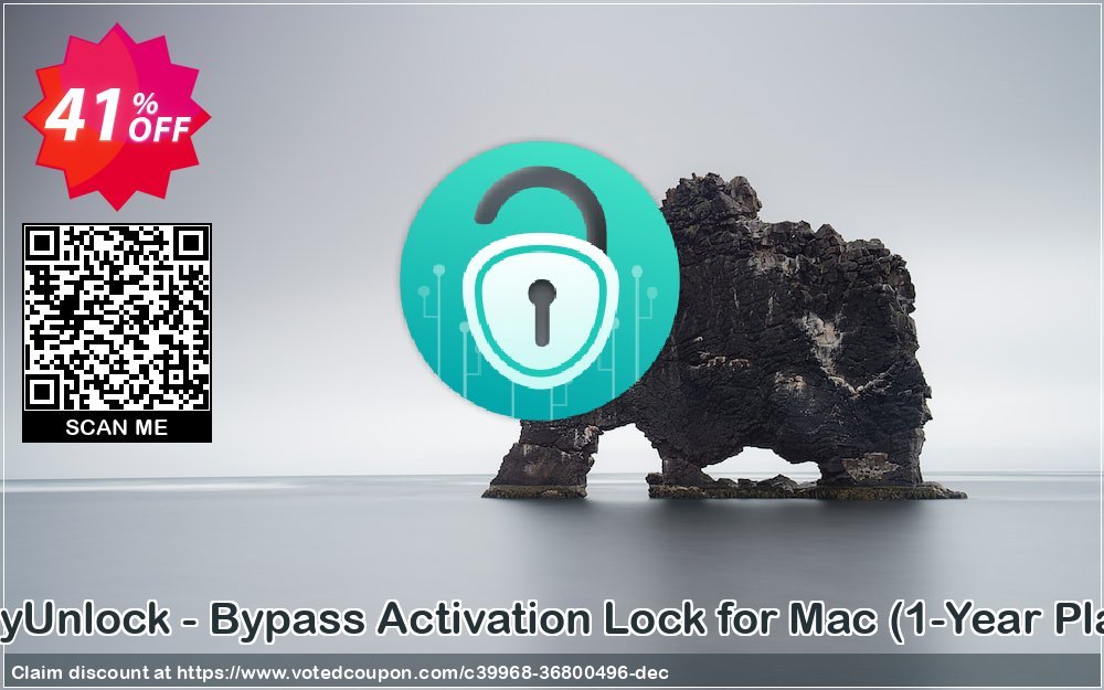 AnyUnlock - Bypass Activation Lock for MAC, 1-Year Plan  Coupon Code Apr 2024, 41% OFF - VotedCoupon