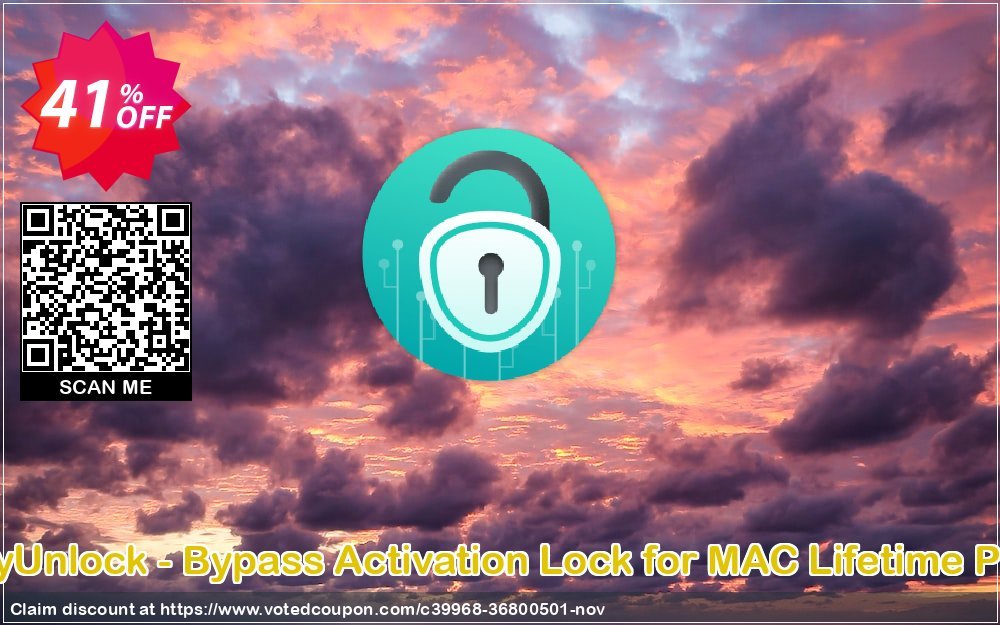 AnyUnlock - Bypass Activation Lock for MAC Lifetime Plan Coupon Code Dec 2023, 41% OFF - VotedCoupon